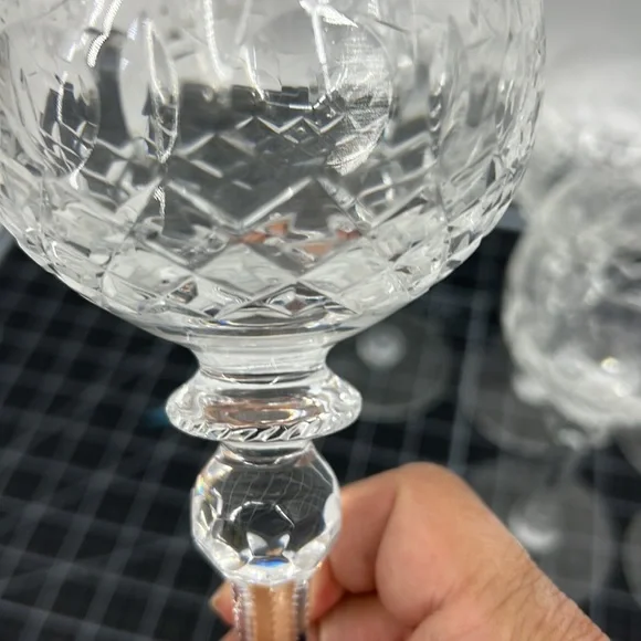 Rogaska Crystal Cut Balloon Gallia Wine
Hocks/Goblets Set of 4 Vintage RARE - Picture 17 of 17
